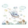 Detské samolepky na stenu Helico 100x55 cm