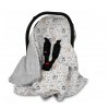 Zavinovacia Polar deka do autosedačky, kočíka 100x100