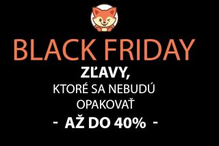 BLACK FRIDAY už od dnes iba do piatku 25.11.2022