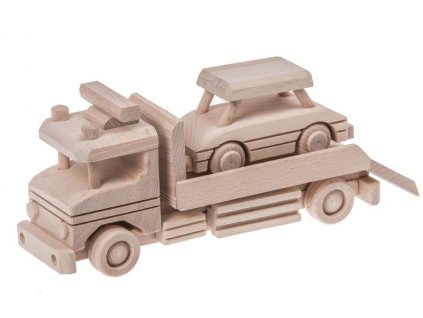 Eko drevená hračka Natural - odťahovka