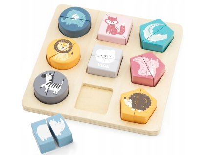 Edukačná hračka kocky Viga