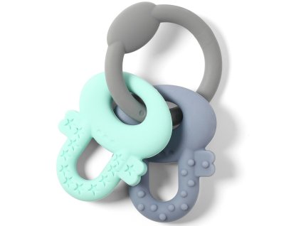 Silikónové hryzátko BabyOno Ortho Keys