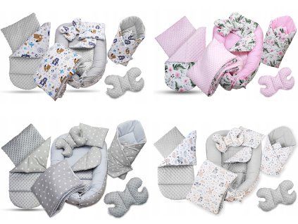 Sada hniezdo a zavinovačka pre bábätko