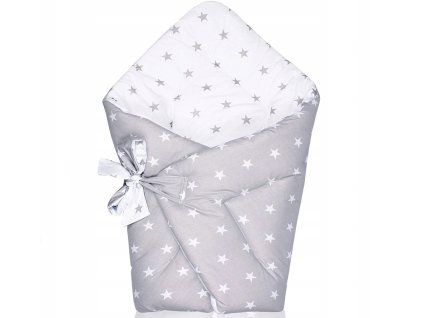 3293 dizajnova zavinovacka lovely siva hviezdicky