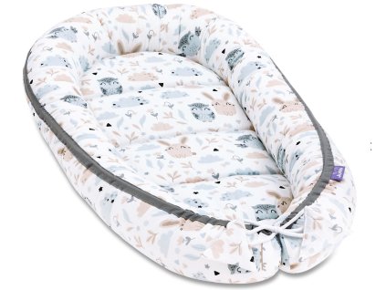 Obojstranné hniezdo do postieľky Jukki Happy Friends