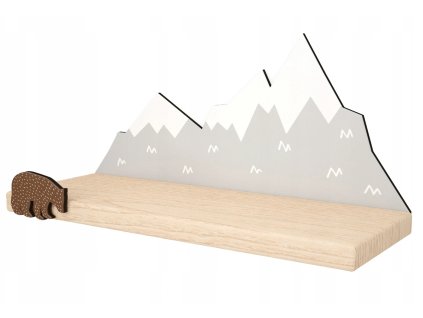 Polica do detskej izby Simply Hory