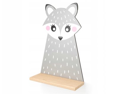 Polica do detskej izby Simply Medvedík čistotný