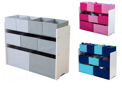 Regál, organizér na hračky Premo III