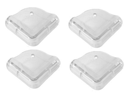 Silikónová ochrana rohov stola 4 ks hranatá