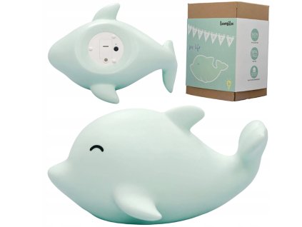 LED nočná lampa Delfín