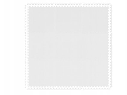 Penová podložka na hranie Puzzle XXL 180x180 cm White mood