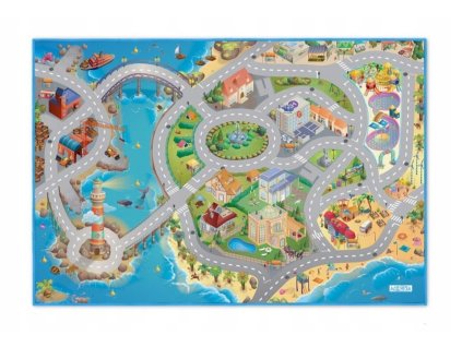 5294 koberec do detskej izby dedina na ostrove