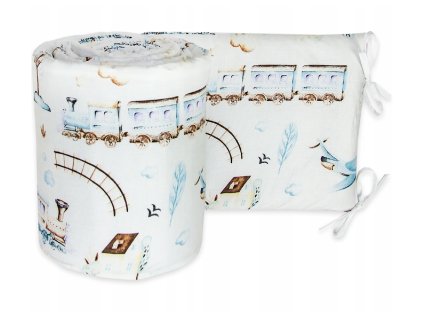 5723 mantinel do postielky 360x30 baby train