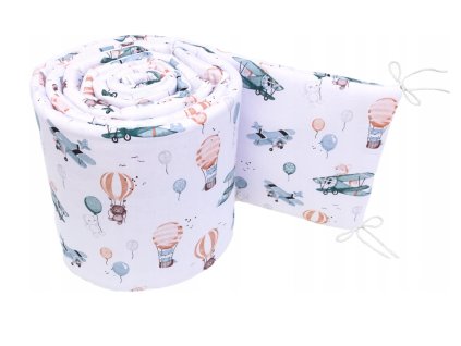 5831 mantinel do postielky 360x30 lietadlo