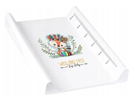 Tvrdá prebaľovacia podložka 70x50 Tega Baby Indian Fox