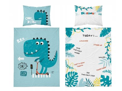 6630 bambusove obliecky 120x90 dino