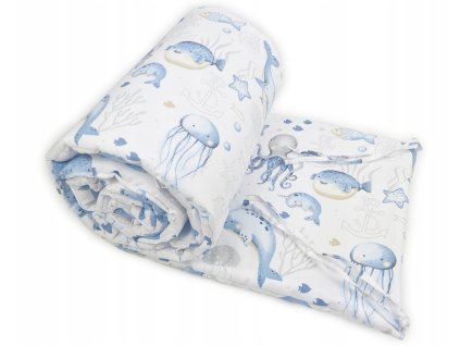 Mantinel do postieľky 360x30 Podmorský svet