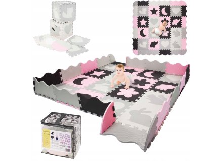 11087 penova podlozka na hranie puzzle 150x150 ruzove