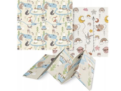 11357 hracia podlozka pre deti 200x180 indians