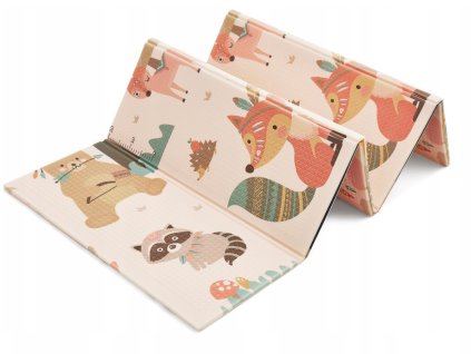 Skladacia penová podložka na hranie pre deti 200x180 Foxy