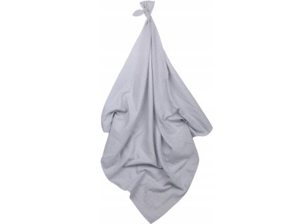 Mušelínová zavinovacia plienka 120x120 Comfort (Farba sivá)