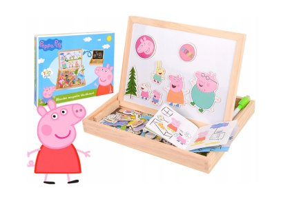 11609 edukacna tabulka magneticka prasiatko peppa