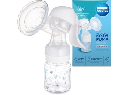 Manuálna odsávačka na mlieko Canpol babies 120 ml
