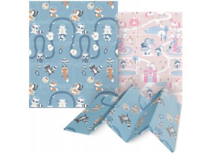 12075 skladacia penova podlozka na hranie pre deti 180x150 cosmos