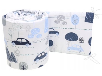 Mantinel do postieľky 360x30 Autíčka