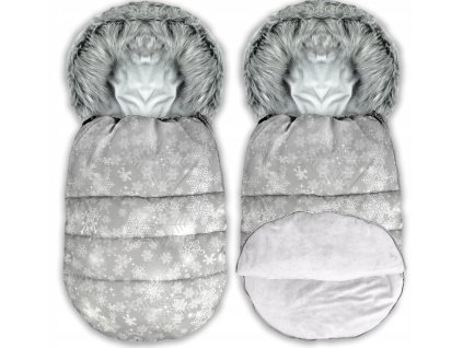 12237 dizajnovy fusak s golierom elegance snowflakes