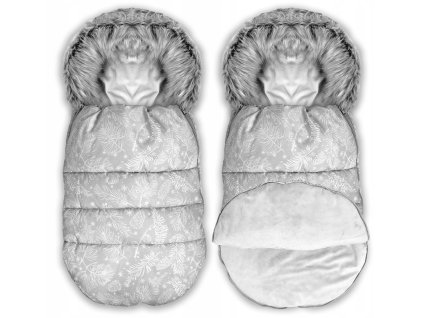 Dizajnový fusak s golierom Elegance Forest