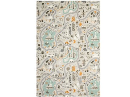 Koberec do detskej izby Pastel City 150x100