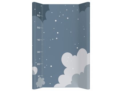 Tvrdá prebaľovacia podložka 70x47 Clouds