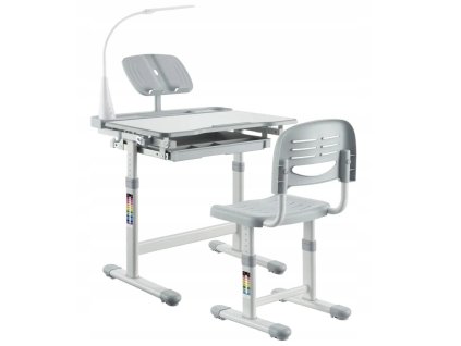 12434 fundesk advanced kit rastuci stol so stolickou a lampickou