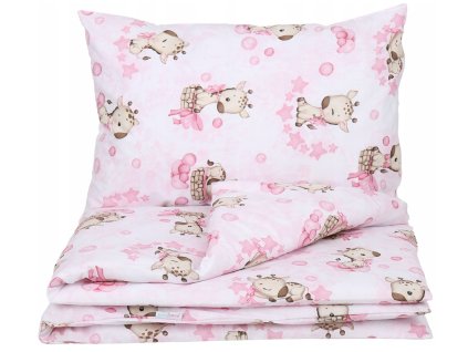 Detské obliečky 120x90 Ružová žirafa