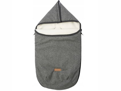 18086 prechodny fusak do autosedacky kocika na jar jesen 2v1 greyland