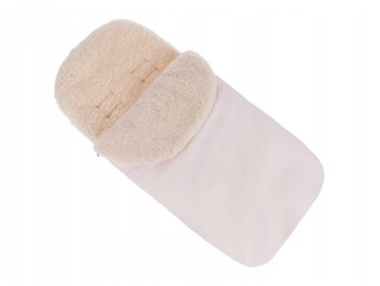 Vlnený fusak do kočíka - zimný Winter (Farba sivá)