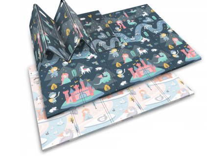 Skladacia podložka pre deti Fairytale 150x200 cm