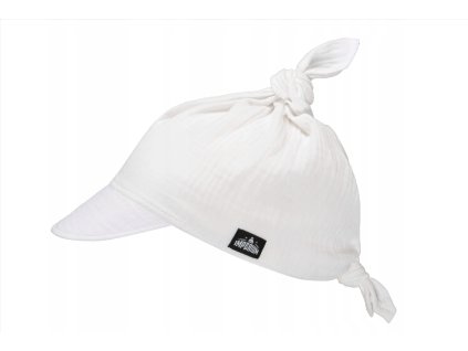 Detská letná mušelínová čiapka Imperia (Farba tmavobéžová)