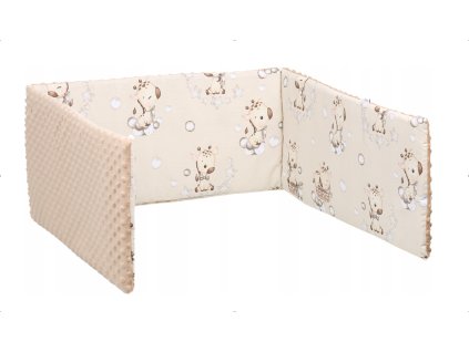 35648 mantinel do postielky minky zirafa 180x30