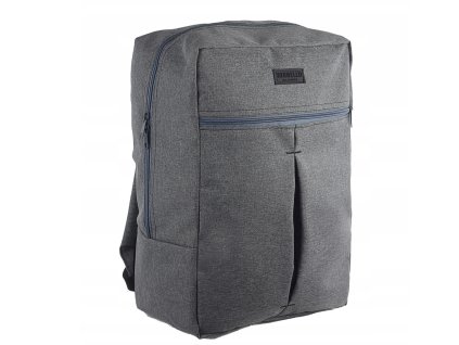 Cestovný ruksak do lietadla Ryanair, Wizzair 40x20x25 Morello (Farba sivá)