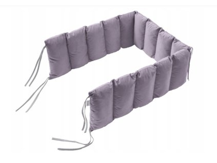 35716 4 svetlo fialovy jednofarebny mantinel do postielky modul velvet 180x25