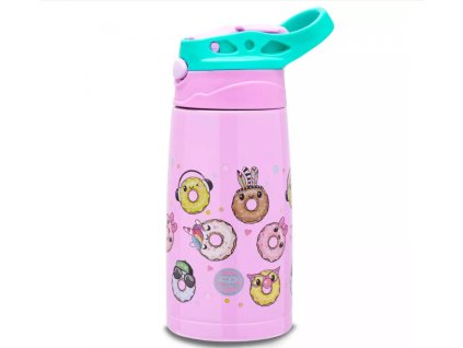 Detská termoska so slamkou Cool 350 ml (Farba srnky)