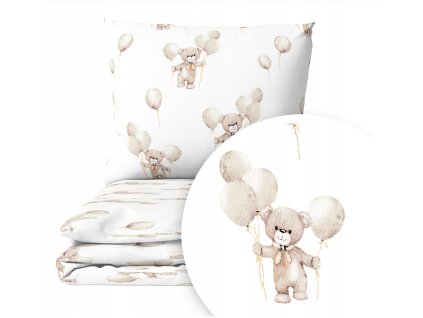 Detské obliečky 120x90 Béžový macko