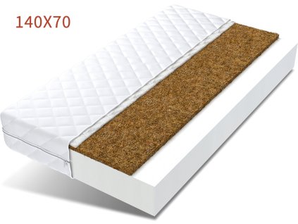 Detský kokosový matrac 140x70