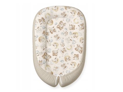 Obojstranné hniezdo do postieľky Basic (Farba vtáčiky)