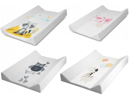 Baby Tvrdá prebaľovacia podložka 70x50 (Farba zebra)