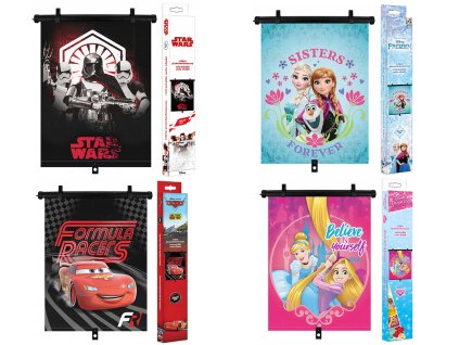 Protislnečná roleta do auta Disney