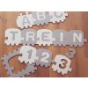 Penová podložka na hranie Puzzle Abeceda XXL