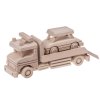 Eko drevená hračka Natural - odťahovka